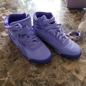 Girls Reebok high top sneakers